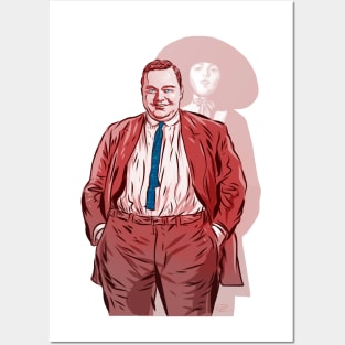 Fatty Arbuckle - An illustration by Paul Cemmick Posters and Art